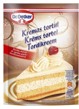Dr. Oetker Vanilinis kremas tortui (105 g)