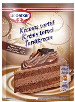 Dr. Oetker Šokoladinis kremas tortui (127 g)