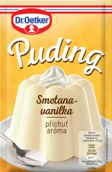 Dr. Oetker Grietinėlės-vanilės skonio pudingas (38g)