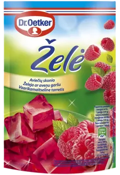 Dr. Oetker Aviečių skonio želė (72 g)