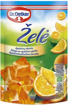 Dr. Oetker Apelsinų skonio želė (72 g)