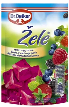 Dr. Oetker Miško uogų skonio želė (72 g)