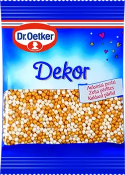 Dr. Oetker Auksiniai perlai (10 g)