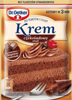 Dr. Oetker Šokoladinis kremas tortui (127 g)