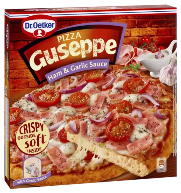 Dr. Oetker Guseppe su kumpiu ir česnakų užpilu