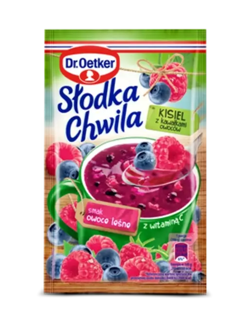 Dr. Oetker Miško uogų skonio kisielius (31,5 g)
