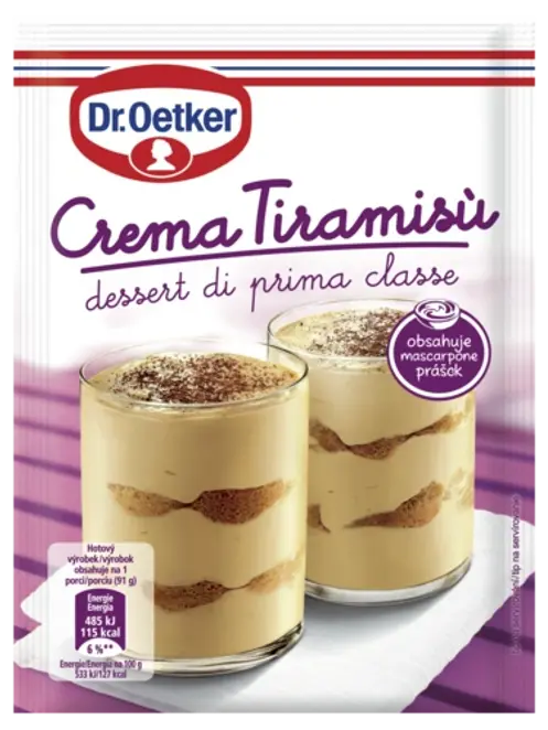 Dr. Oetker Desertas Tiramisu kremas