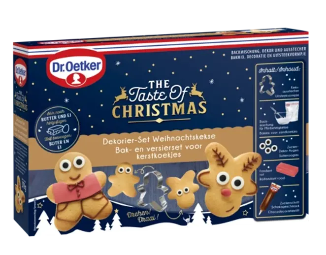 Dr. Oetker Sausainių dekoravimo rinkinys 379 g
