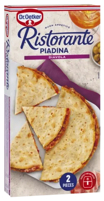 Dr. Oetker Ristorante Piadina Diavola 280g (2x140g)