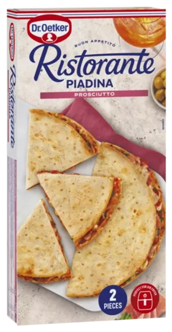 Dr. Oetker Ristorante Piadina Prosciutto 280g (2x140g)