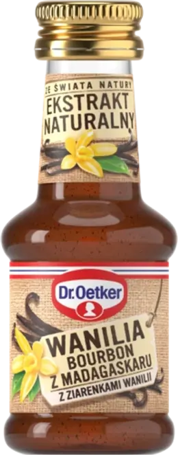 Dr. Oetker Madagaskaro Burbono vanilės ekstraktas su sėklomis 30 ml