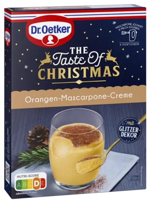 Dr. Oetker Mišinys apelsinų-maskarponės kremui 52g