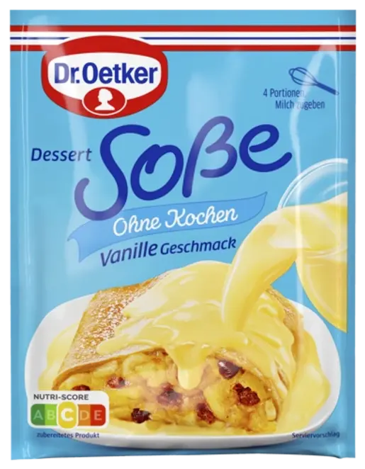 Dr. Oetker Vanilinis padažas (40 g)