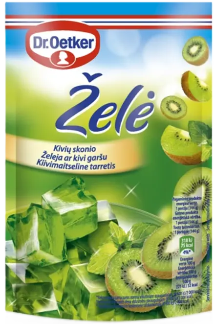 Dr. Oetker Kivių skonio želė (72 g)