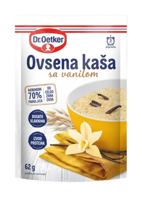 Dr. Oetker Avižinė košė su vanile