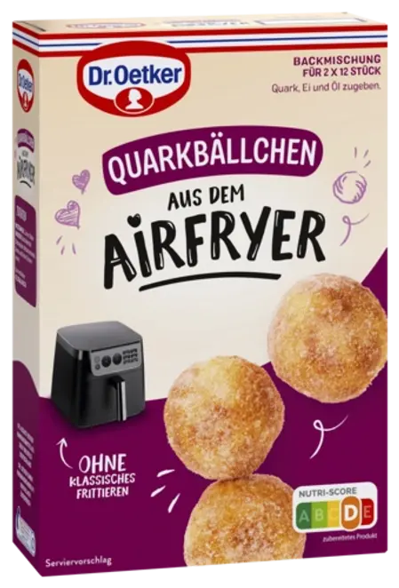 Dr. Oetker Miltinis mišinys varškės spurgoms (kepti gruzdintuvėje) 420g
