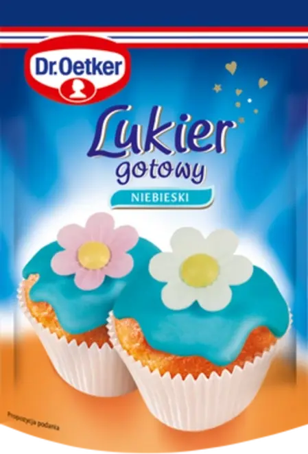 Dr. Oetker Žydras cukraus glajus