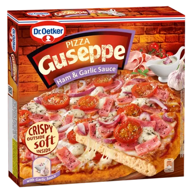 Dr. Oetker Guseppe su kumpiu ir česnakų užpilu