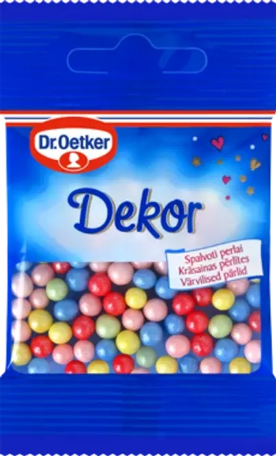 Dr. Oetker Spalvoti perlai
