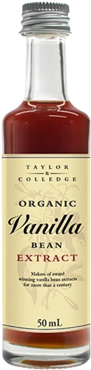 Taylor & Colledge ekologiškas vanilės ekstraktas 50 ml