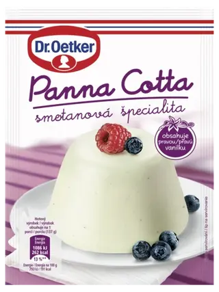 Dr. Oetker mišinio desertui “Panna Cotta”
