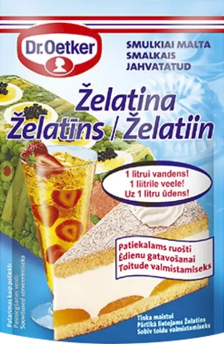Dr. Oetker želatinos