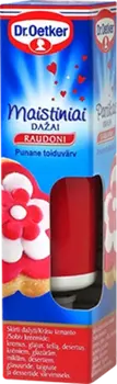Dr. Oetker Raudoni maistiniai dažai (10 g)
