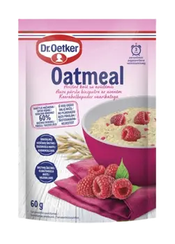 Dr. Oetker Avižinė košė su avietėmis