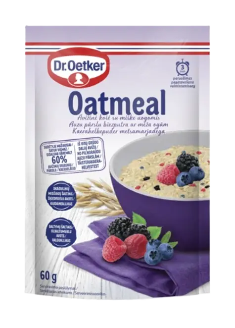 Dr. Oetker Avižinė košė su miško uogomis