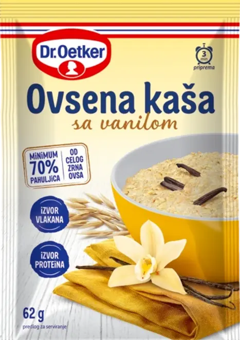 Dr. Oetker Avižinė košė su vanile