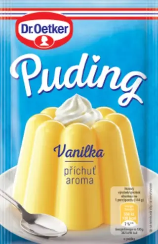 Dr. Oetker vanilės skonio pudingo