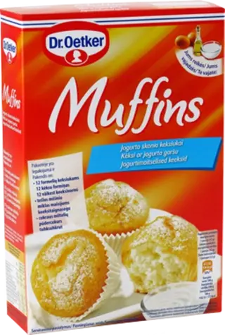 Dr. Oetker jogurto skonio keksiukų