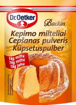 Dr. Oetker kepimo miltelių