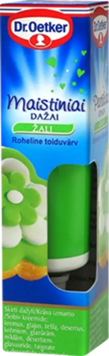 Dr. Oetker žalių maistinių dažų