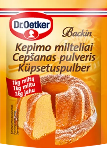 Dr. Oetker kepimo miltelių