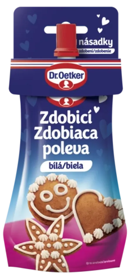 Dr. Oetker balto glajaus (dekoravimui)