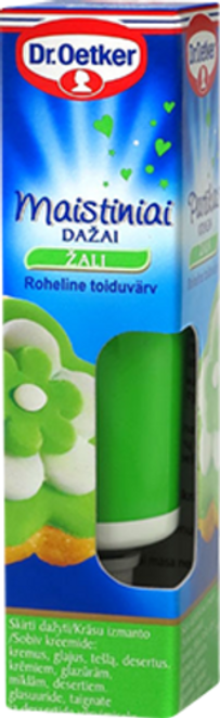 Dr. Oetker Žali maistiniai dažai (10 g)