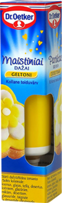 Dr. Oetker Geltoni maistiniai dažai (10 g)