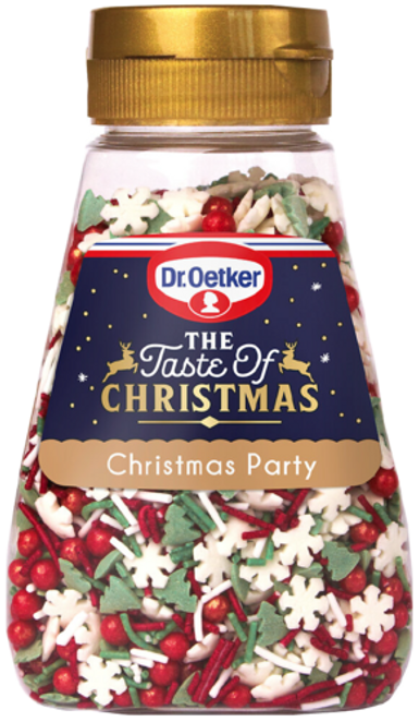 Dr. Oetker Cukrinių pabarstukų rinkinys “Christmas party” 110g