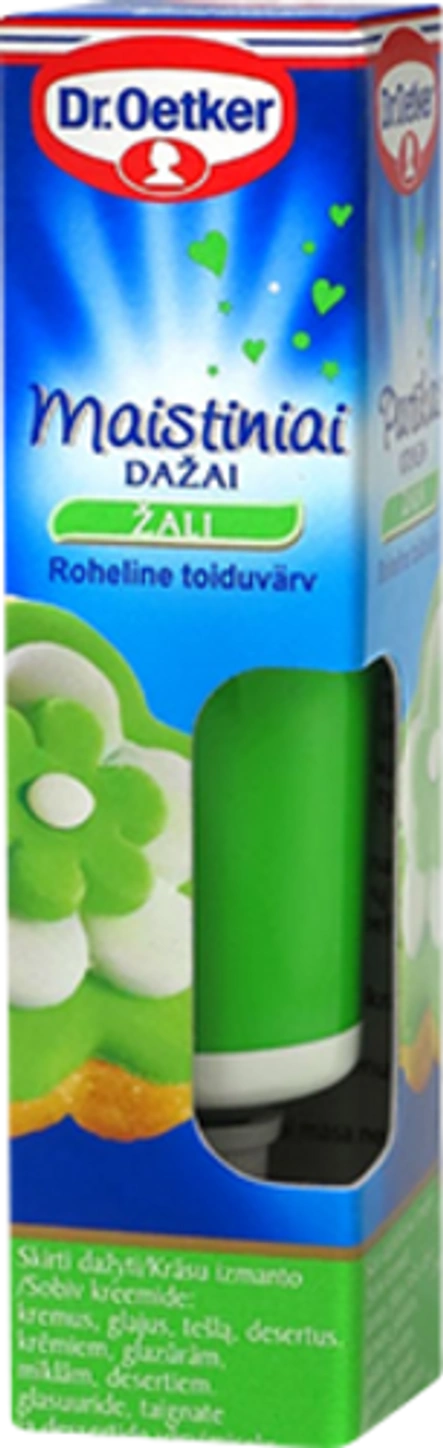 Dr. Oetker žalių maistinių dažų